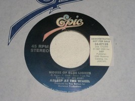 Asleep At The Wheel House Of Blue Lights Vintage Promotional 45 Rpm Record - £15.17 GBP