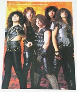 ARMORED SAINT VINTAGE KERRANG MAGAZINE PHOTO CLIPPING - $26.05 CAD