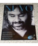 Andrea Bocelli NUVO Magazine Vintage 2001 - $32.99