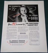 American Radiator Company Fortune Mag Ad Vintage 1937 - $18.99