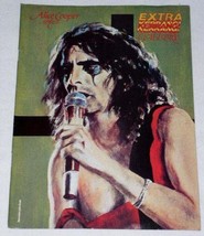 Alice Cooper Vintage Kerrang Magazine Photo Clipping - $18.99