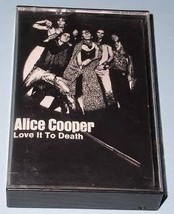 Alice Cooper Cassette Tape Vintage 1971 Love It To Death - £19.51 GBP