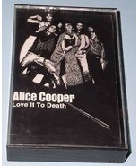 Alice Cooper Cassette Tape Vintage 1971 Love It To Death - £19.57 GBP