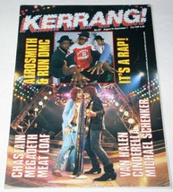 Aerosmith Run Dmc Kerrang Magazine Vintage 1986 - £23.78 GBP