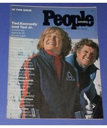 TED KENNEDY PEOPLE WEEKLY MAGAZINE VINTAGE 1974 - $54.69 CAD