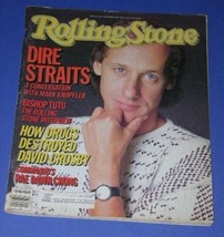 Dire Straits Rolling Stone Magazine Vintage 1985 - £19.57 GBP