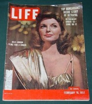 JULIE LONDON VINTAGE LIFE MAGAZINE 1957 - $39.99