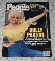 Dolly Parton People Weekly Magazine Vintage 1986 - £23.42 GBP