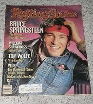 Bruce Springsteen Rolling Stone Magazine Vintage 1984 - £19.68 GBP