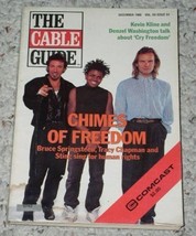 Bruce Springsteen Cable Guide 1988 Human Rights Now! - £23.62 GBP