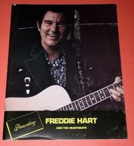 Freddie Hart Concert Tour Program Vintage 1974 - £47.18 GBP
