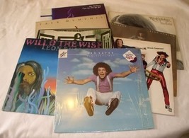 Rock Pop Record Albums Vintage Lot Of 8 - £86.63 GBP