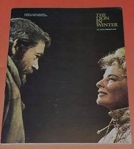 The Lion In Winter Movie Program 1968 Katharine Hepburn - $64.99