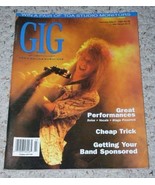 Click Canadian Club Band Gig Magazine Vintage 1989 Cheap Trick - £19.57 GBP