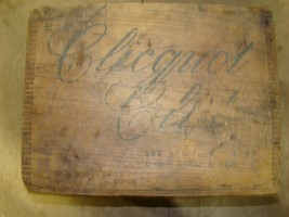 Antique Clicquot Club Ginger Ale Soda Pop Box/Advertising Crate, Millis, Mass. - $37.39