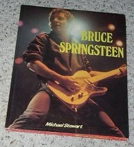 Bruce Springsteen Hardbound Book Vintage 1984 Stewart - $64.99