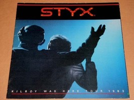 Styx Concert Tour Program Vintage 1983 Kilroy Was Here - £47.80 GBP