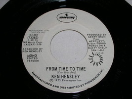 Ken Hensley Uriah Heep From Time To Time 45 Rpm Record Mercury Label Promo - $39.99