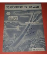 Leo B. Winters Autograph Sheet Music Vintage 1940 - $89.16 CAD