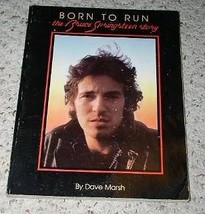 Bruce Springsteen Softbound Book Vintage 1979 By Marsh - $64.99