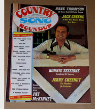 Hank Thompson Country Song Roundup Magazine Vintage 1973 - $24.99