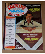 Hank Thompson Country Song Roundup Magazine Vintage 1973 - $24.99