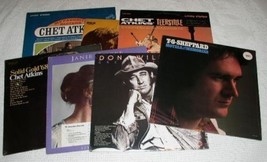 Country Albums Lot Of 7 Vintage Chet Atkins Others - £56.25 GBP