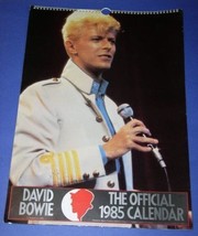 DAVID BOWIE CALENDAR VINTAGE 1985 UK - £67.93 GBP