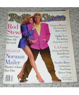 Rod Stewart Rolling Stone Magazine Vintage 1991 - $474.98 MXN