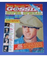 ROBERT REDFORD RONA BARRETT&#39;S GOSSIP MAGAZINE 1974 - $474.98 MXN