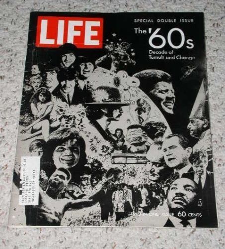 The 60&#39;s Life Magazine Vintage 1969 Tumult And Change - $79.99