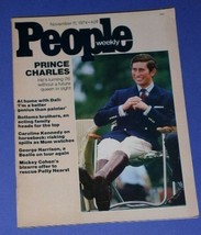 Prince Charles People Weekly Magazine Vintage 1974 - £19.97 GBP