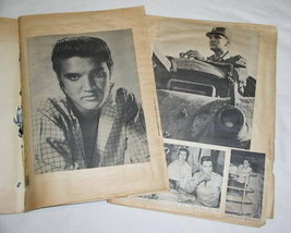 Elvis Presley Vintage Handmade 1950&#39;s Scrapbook - £97.62 GBP