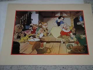 Primary image for Snow White Lithograph Vintage 1994 Exclusive Commemorative