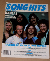 Kansas Song Hits Magazine Vintage 1978 - £19.97 GBP
