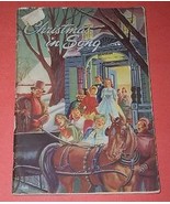 Christmas In Song Vintage Christmas Carols 1947 - £31.31 GBP