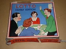 Lotto Board Game Spear Works Vintage - £31.86 GBP