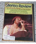 Stevie Wonder Stereo Review Magazine Vintage 1980 - $47.45 CAD