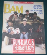 RUN D.M.C. BEASTIE BOYS 1987 BAM MAGAZINE - £31.44 GBP