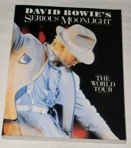 DAVID BOWIE BOOK SERIOUS MOONLIGHT THE WORLD TOUR 1984 - £67.35 GBP