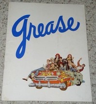 Grease Theater Program Vintage 1977 - £27.52 GBP