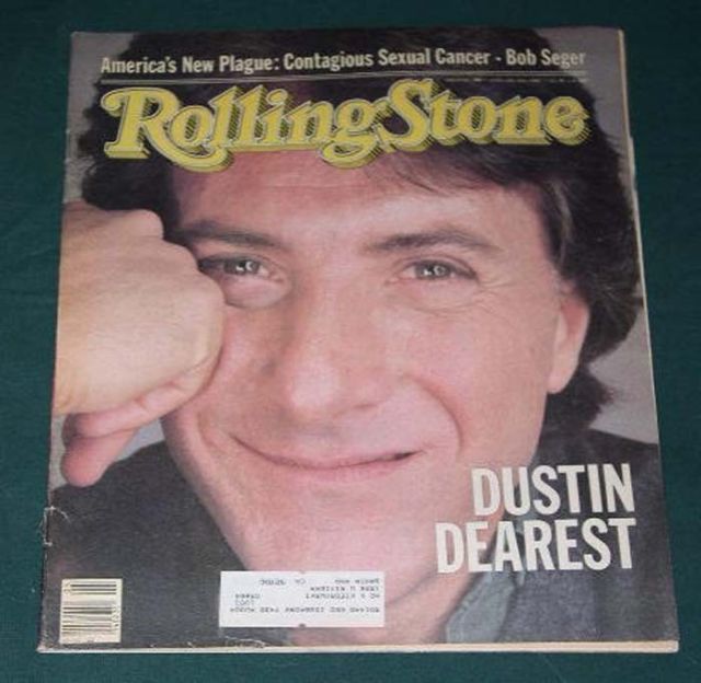 DUSTIN HOFFMAN ROLLING STONE MAGAZINE VINTAGE 1983 - $24.99