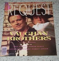 Stevie Ray Vaughan Request Magazine Vintage 1990 Jimmy - £31.46 GBP