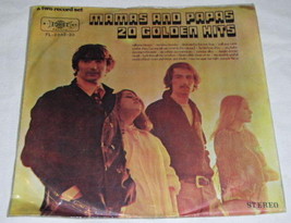 THE MAMA&#39;S AND THE PAPA&#39;S TAIWAN IMPORT RECORD ALBUM LP - $39.99