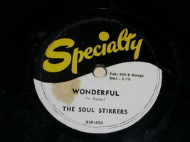 The Soul Stirrers Farther Along 78 rpm record vintage Specialty - £67.93 GBP