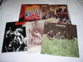 Rock Music Record Album Lot Of 5 Vintage 1970&#39;s - £63.79 GBP