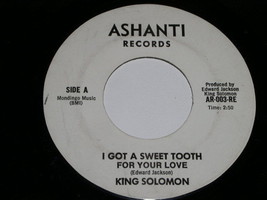 King Solomon I Got A Sweet Tooth For Your Love If I Were 45 Rpm Record Ashanti - £19.80 GBP