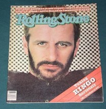 An item in the Entertainment Memorabilia category: RINGO STARR ROLLING STONE MAGAZINE VINTAGE 1981