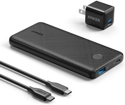 Anker Portable Charger, PowerCore Slim 10000 PD(18W) Power Bank with 18W USB C C - £47.95 GBP