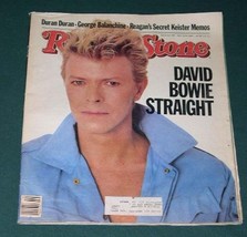 DAVID BOWIE VINTAGE ROLLING STONE MAGAZINE 1983 - £19.97 GBP